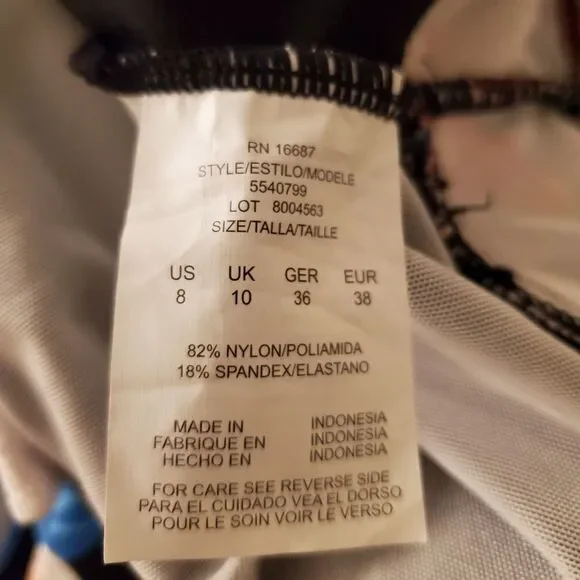 Swim Solutions Lanai Tummy Control Swimdress - NEW - Picture 15 of 16